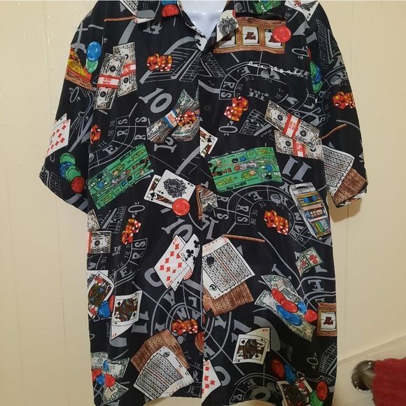 Las Vegas Hawaiian style shirt - Picture 3 of 8